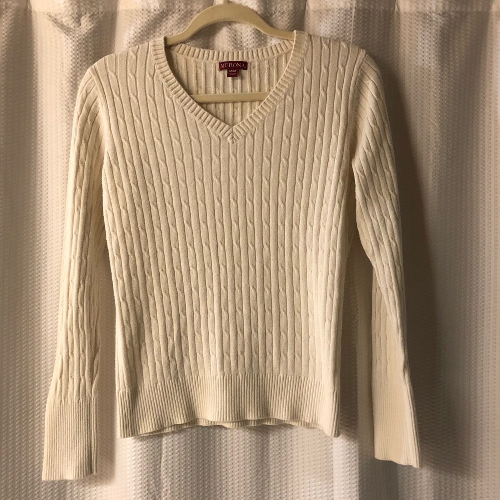 Merona Cream Sweater
